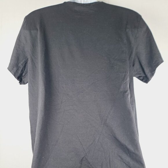 Calvin Klein Men's Black Classic Fit Short Sleeve Casual T-Shirt Size L - Picture 4 of 6